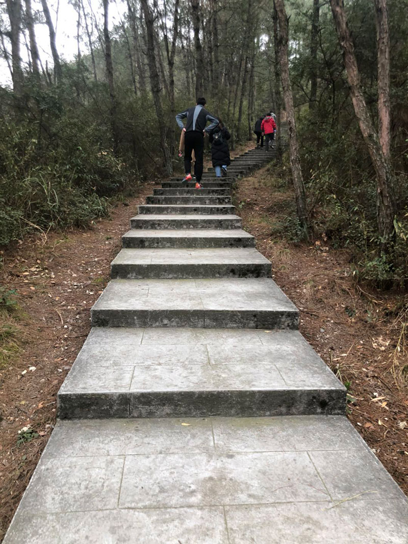 城建投公司“喜迎新春”員工登山活動