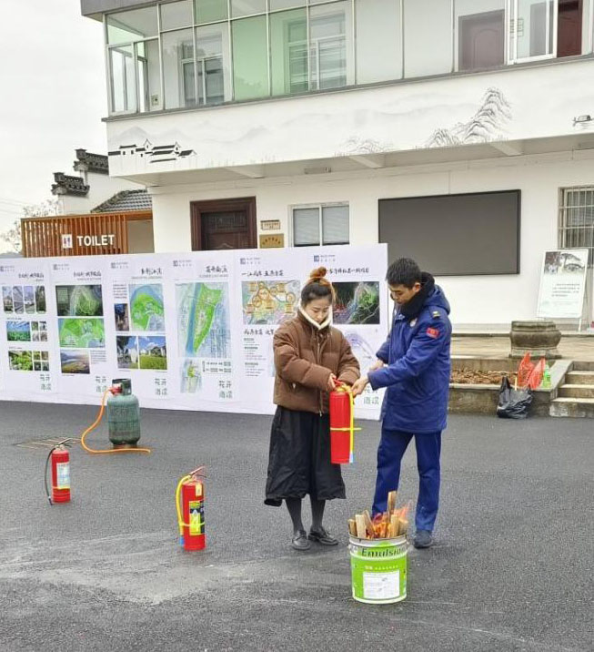 緊繃安全弦 筑牢防護墻｜幸福篁南公司全面開展消防培訓(xùn)及安全檢查工作